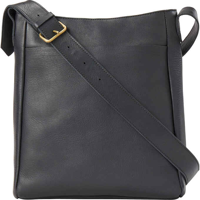 Leather crossbody bag