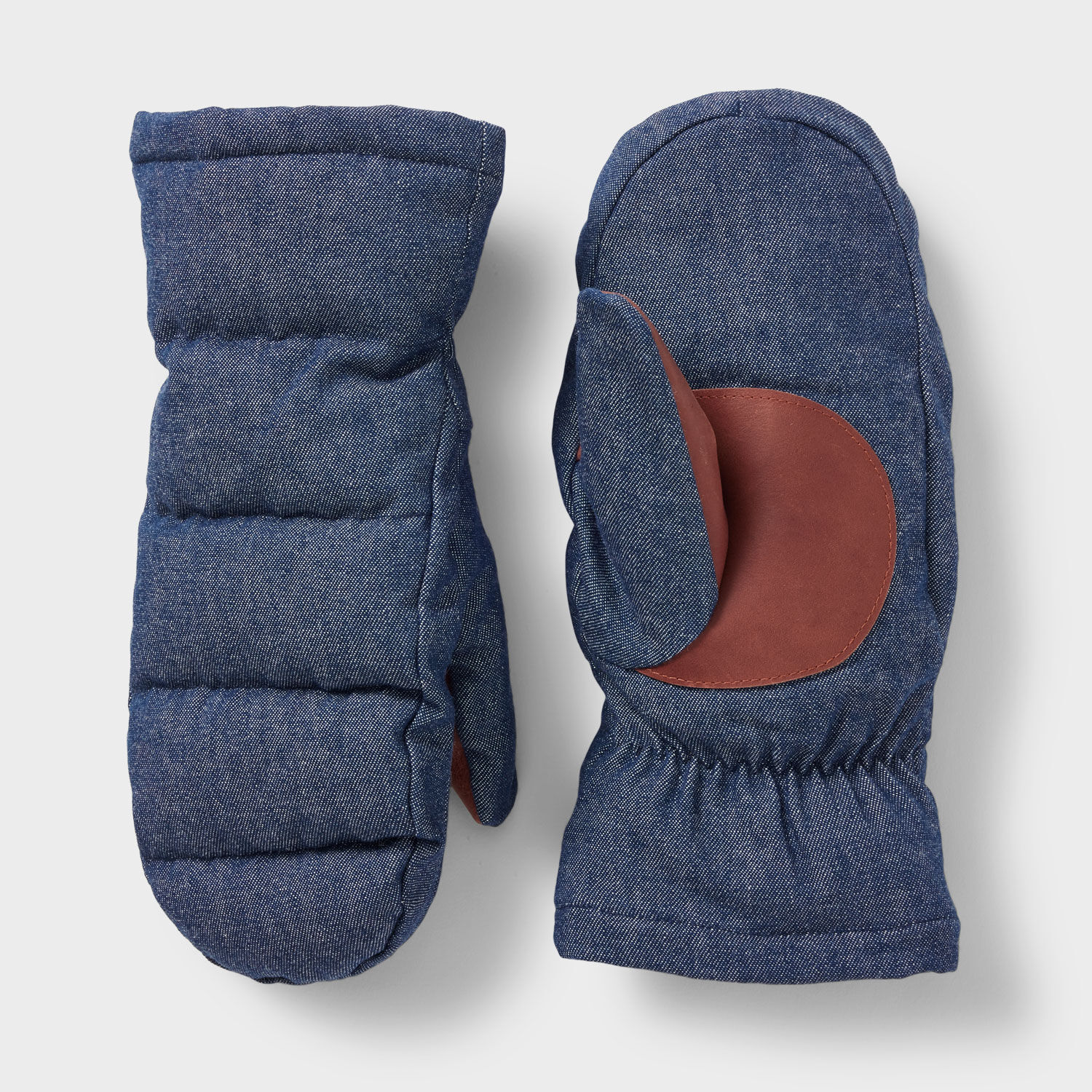 Women's Denim Quilted Mittens | Duluth Trading Company