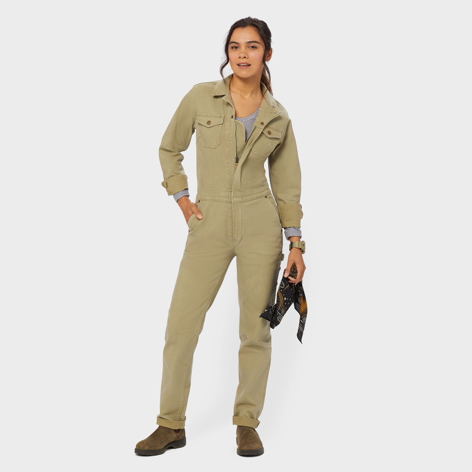 Women's VintageFlex Fire Hose® Straight Leg Coveralls | Duluth