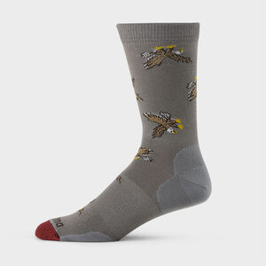 Men's Stay-Put Lightweight Crew Socks