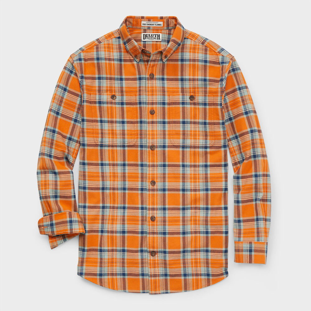 Men's Free Swingin' Flannel Relaxed Fit Shirt Main Image