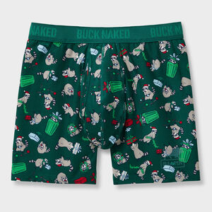 Men's Buck Naked Pattern Bullpen Boxer Briefs