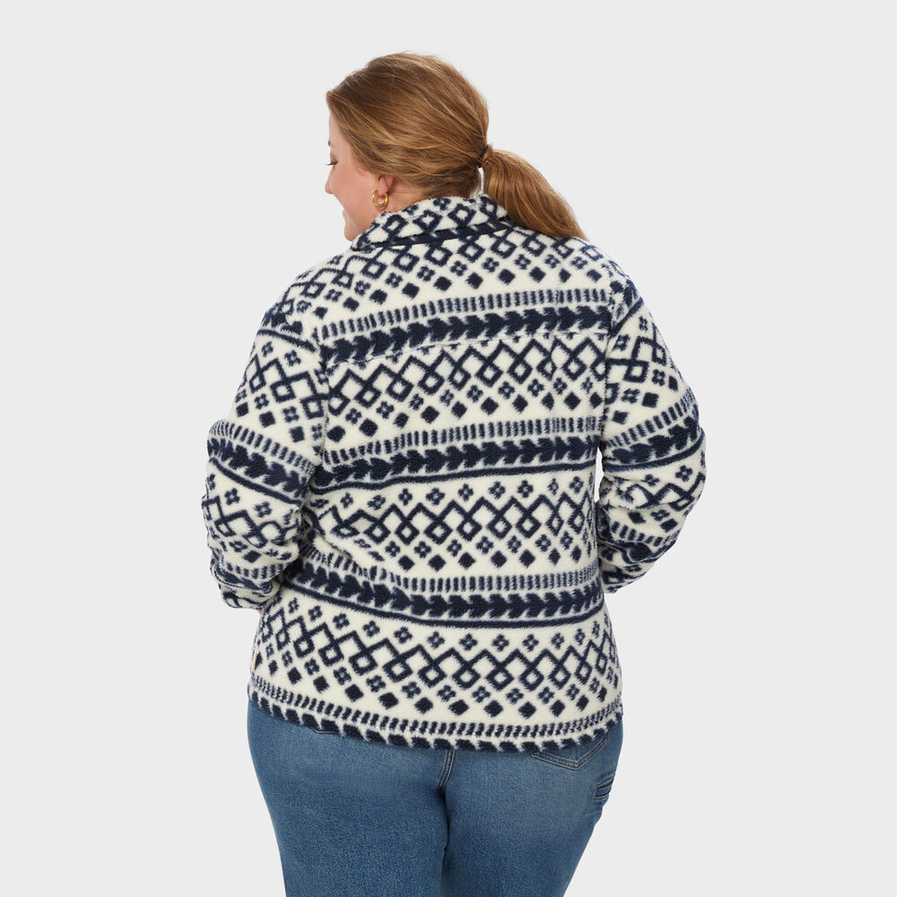 Women's Plus Pile Hi Fleece 1/4 Zip Mockneck Main Image