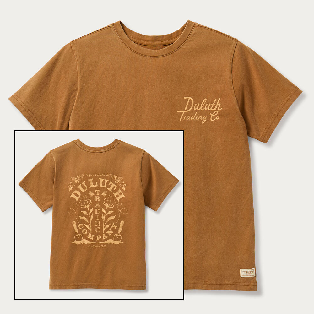 Women's Plus Duluth Heritage Washed Crewneck Tee Main Image