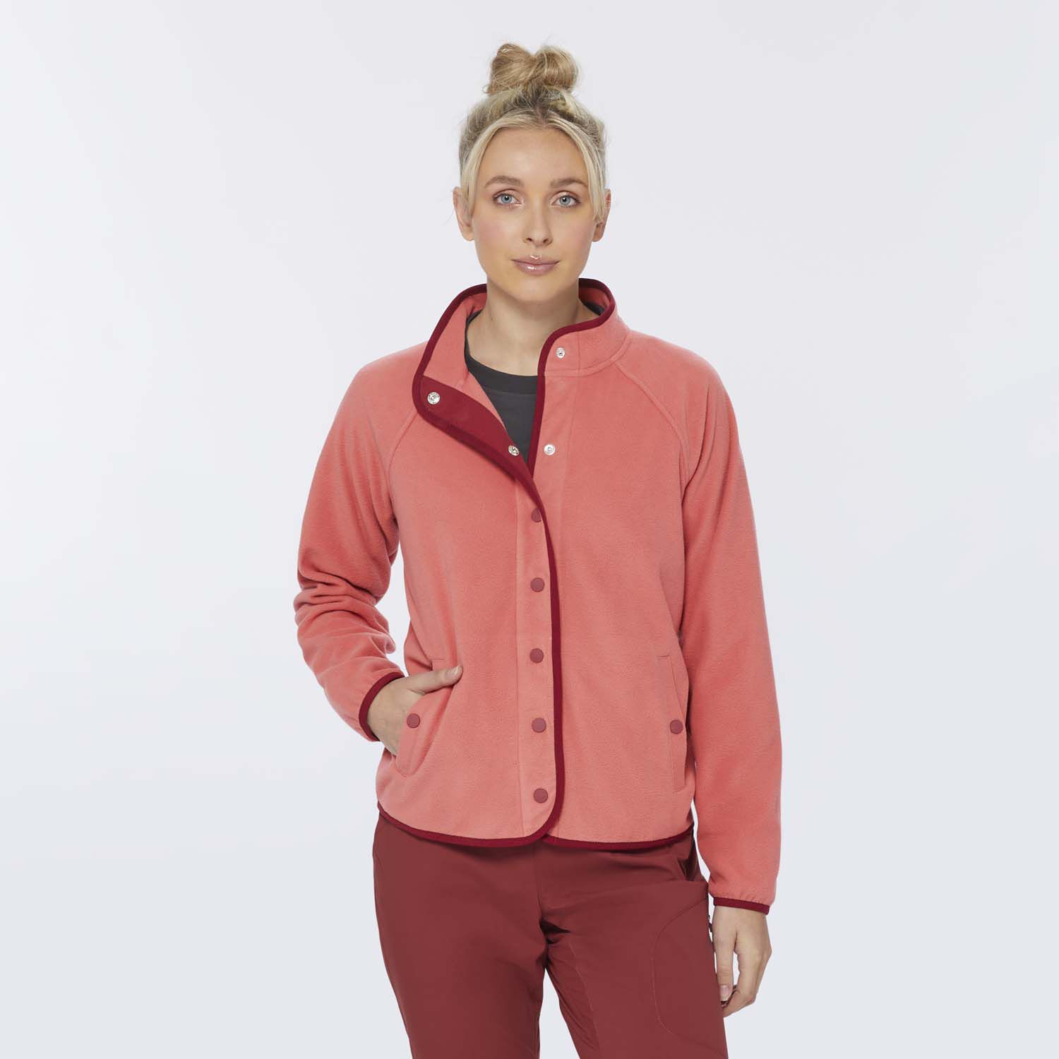 Women's AKHG Thaw Depth Fleece Snap Mock | Duluth Trading Company