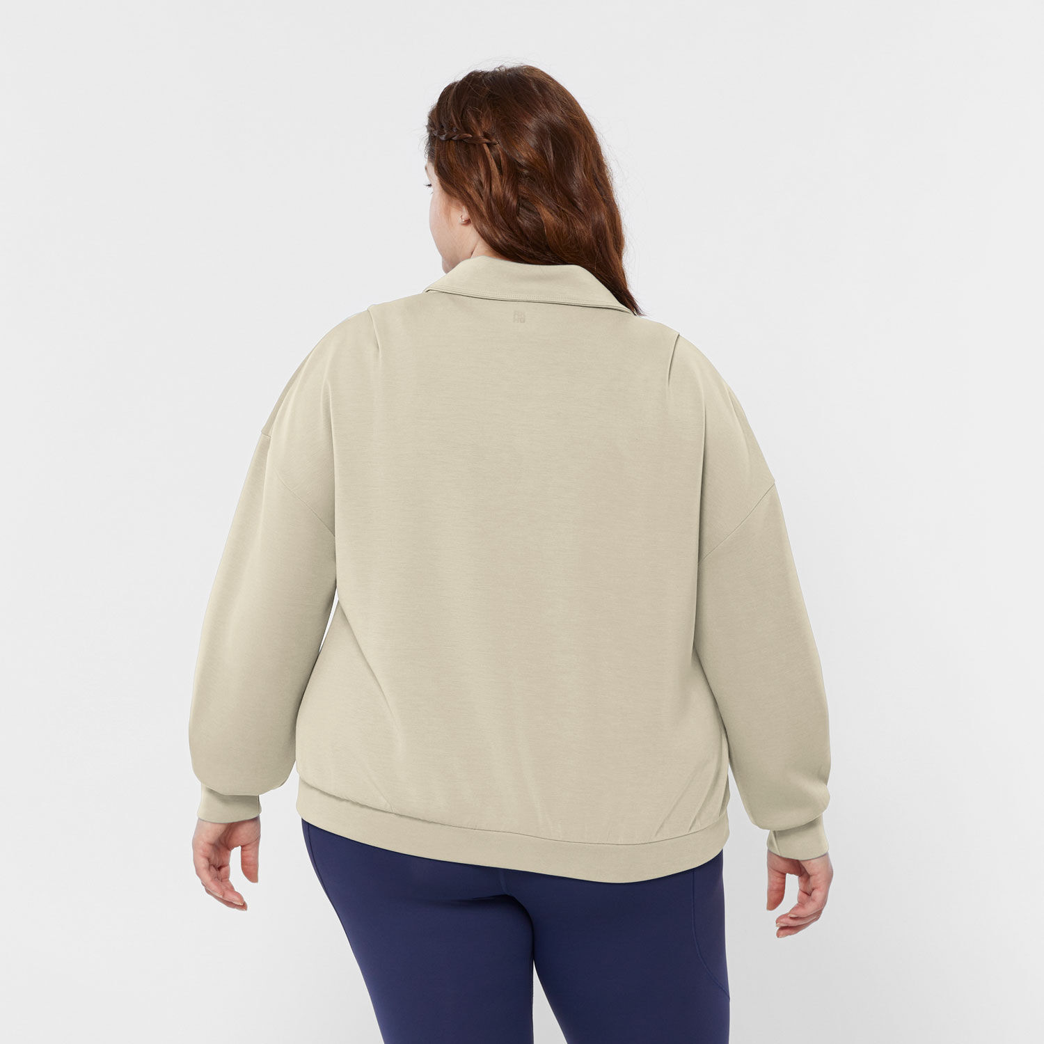 Women's Plus AKHG After Sweat Funnelneck Half-Zip | Duluth Trading