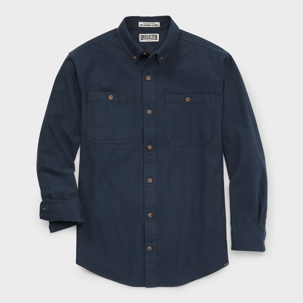 Men's Free Swingin' Flannel Relaxed Fit Shirt Main Image