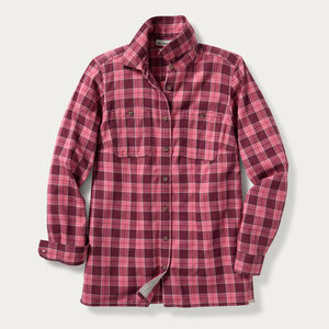 Women's Plus Free Swingin' Flannel Shirt
