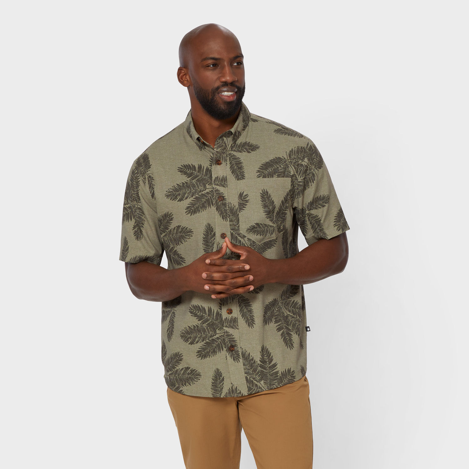 Men's AKHG Mountain Stream Relaxed Fit Short Sleeve Shirt | Duluth