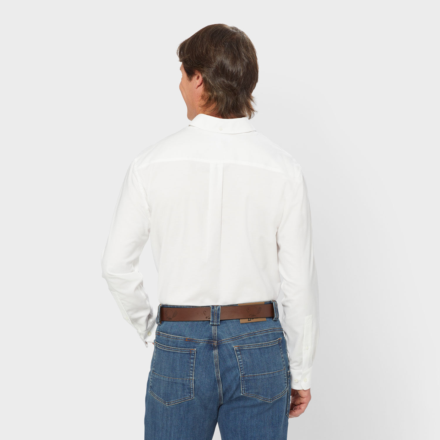 Men's Wrinklefighter Oxford Relaxed Fit Long Sleeve Shirt | Duluth