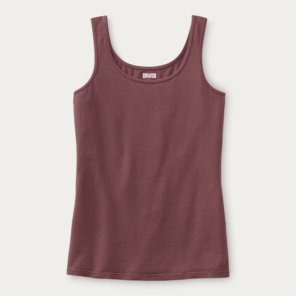 Women's Plus No-Yank Tank Main Image