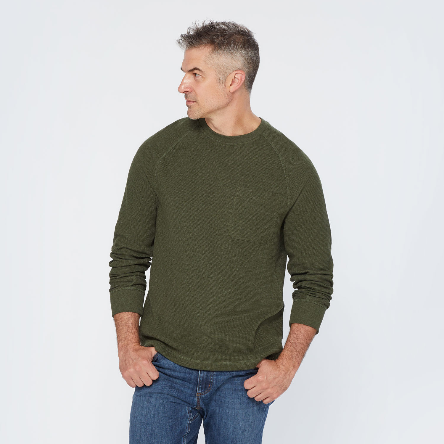 Men's Burly Thermal Standard Fit Crew | Duluth Trading Company