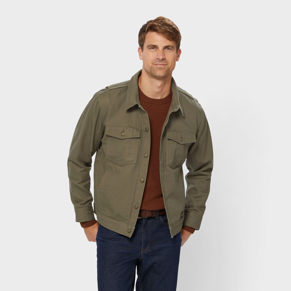 Men's Fire Hose Trucker Jacket Main Image