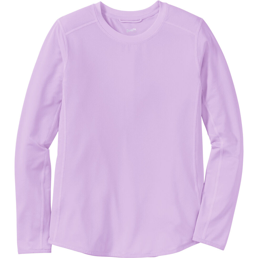 Women's Armachillo Sunperior UPF Shirt - Purple XSM Duluth Trading Company