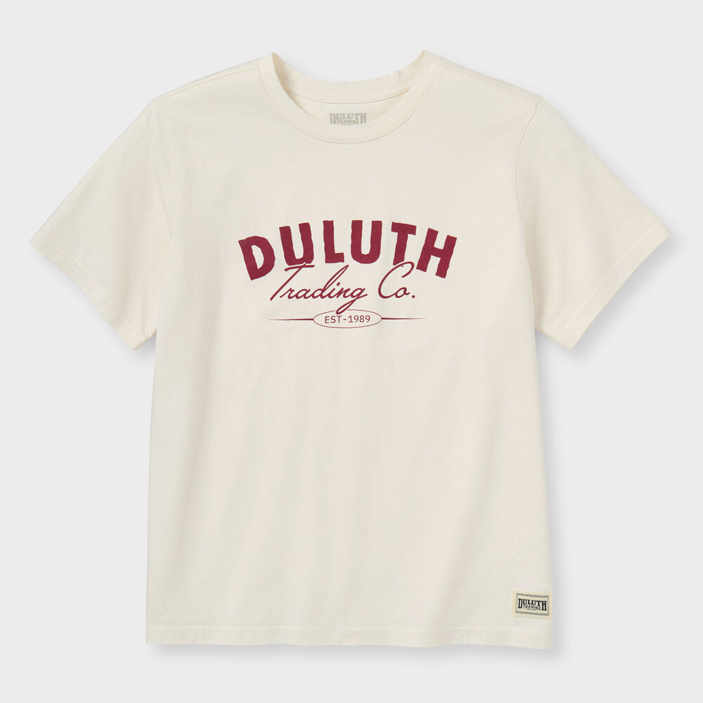 Women's Duluth Heritage Washed Crewneck Tee Main Image