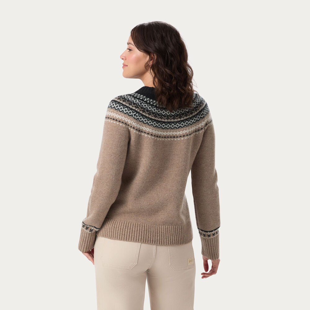 Women's Woolpaca Raglan Fair Isle Sweater Main Image