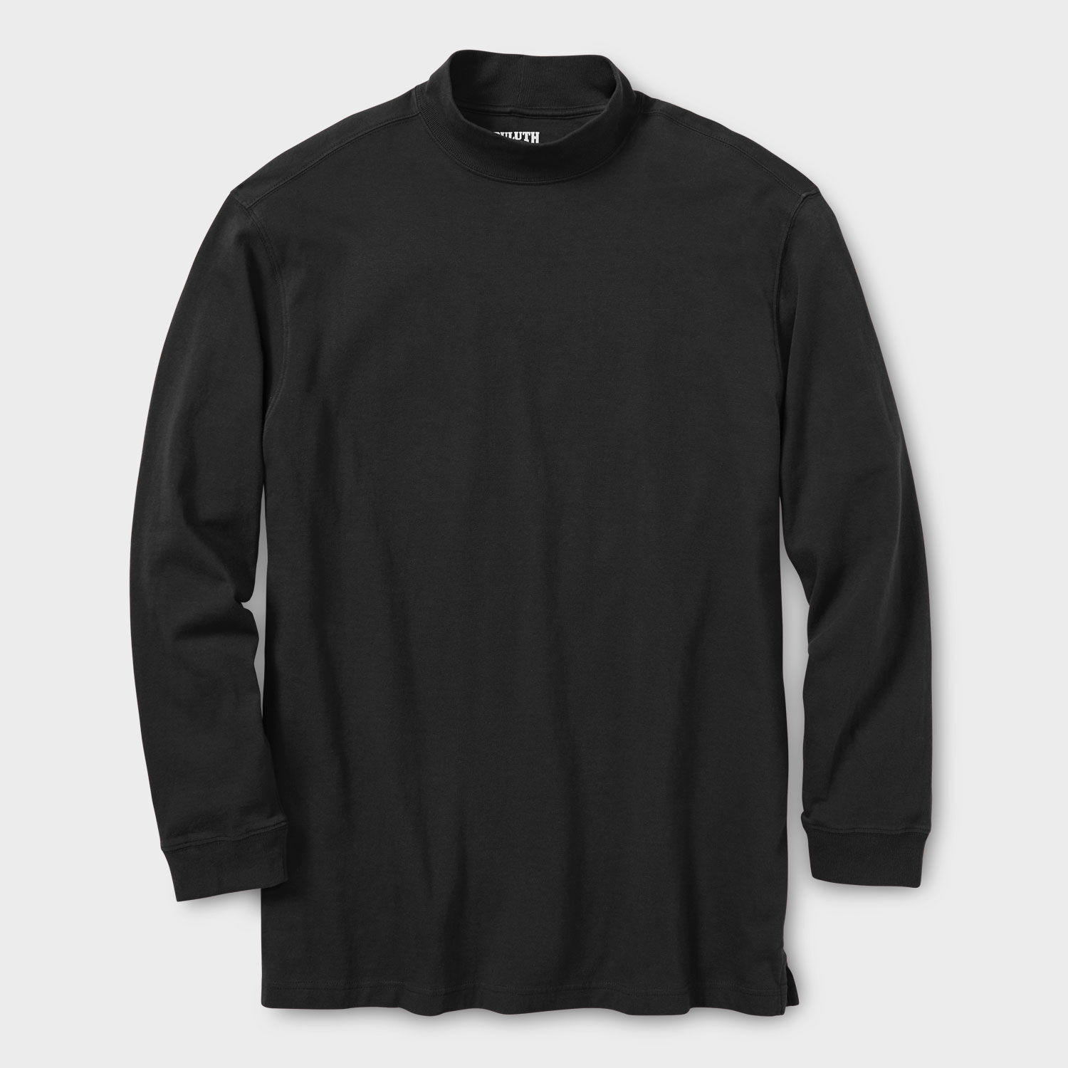 Men's Longtail T Long Sleeve Mock Neck T-Shirt | Duluth Trading