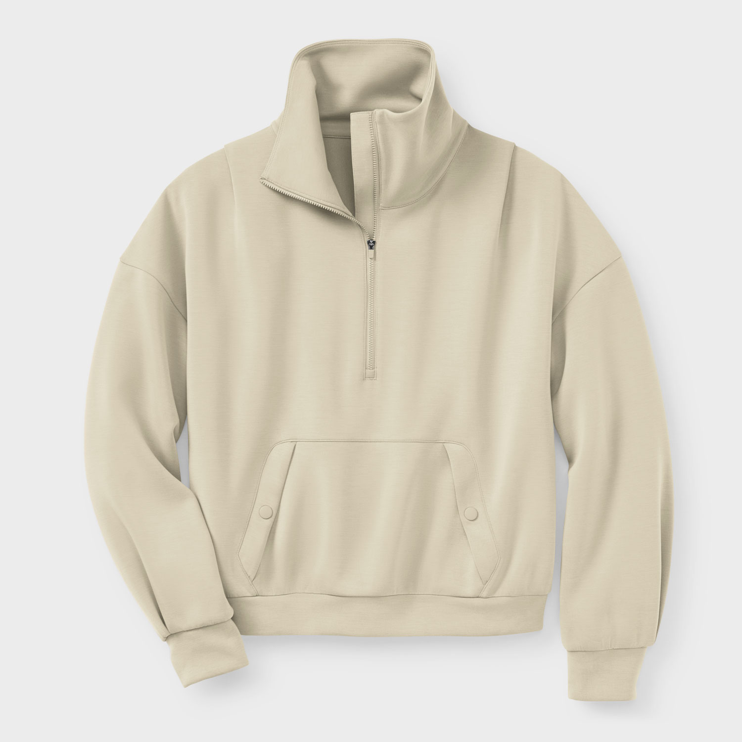 Women's Plus AKHG After Sweat Funnelneck Half-Zip | Duluth Trading