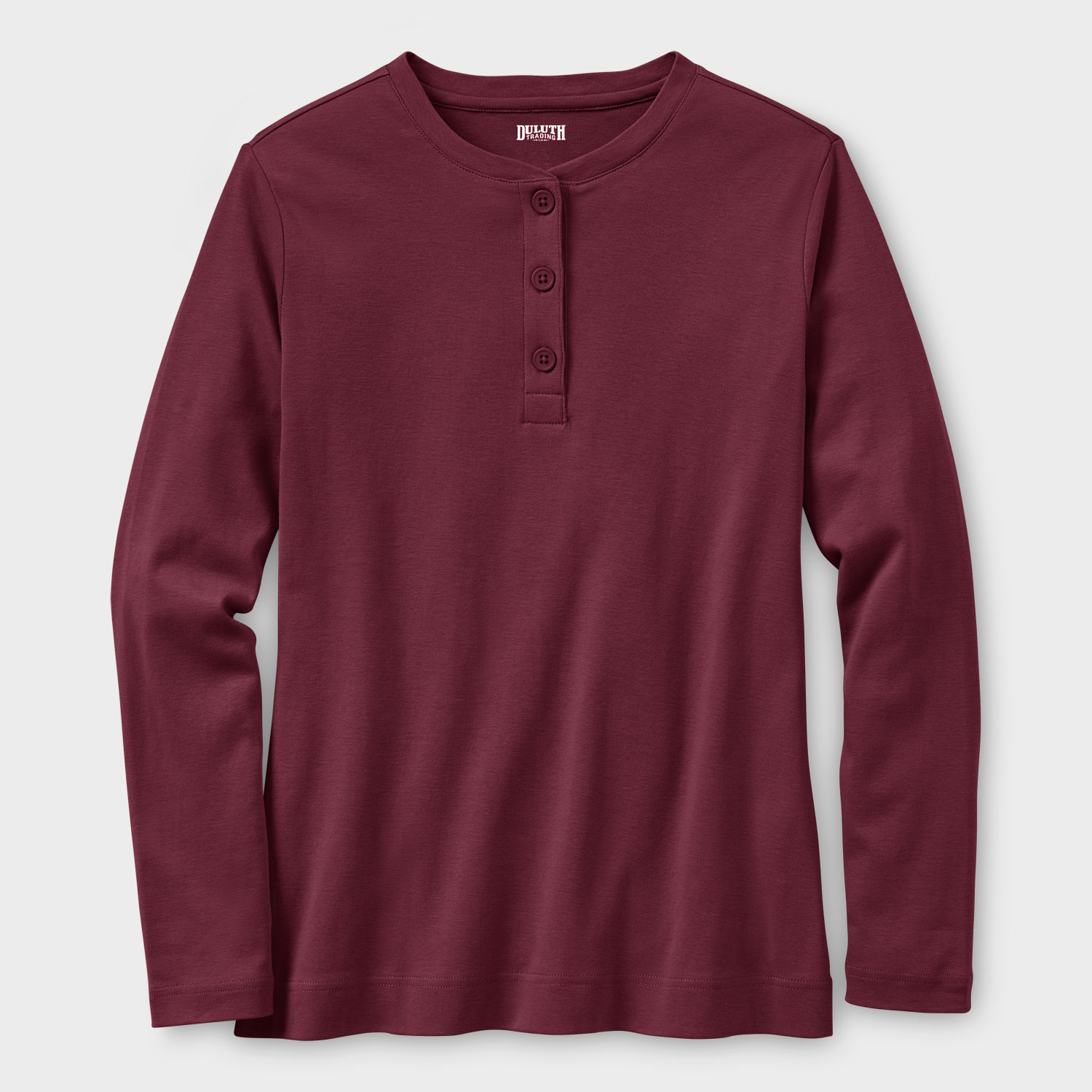 Women's Longtail T Long Sleeve Henley Duluth Trading Company