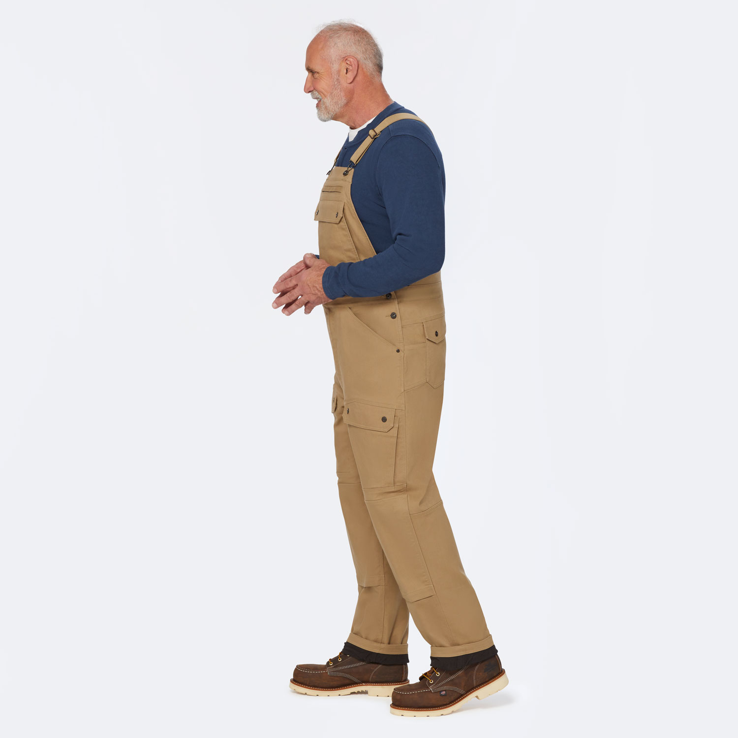 Men's DuluthFlex Fire Hose HD Lined Bib Overalls - image 3