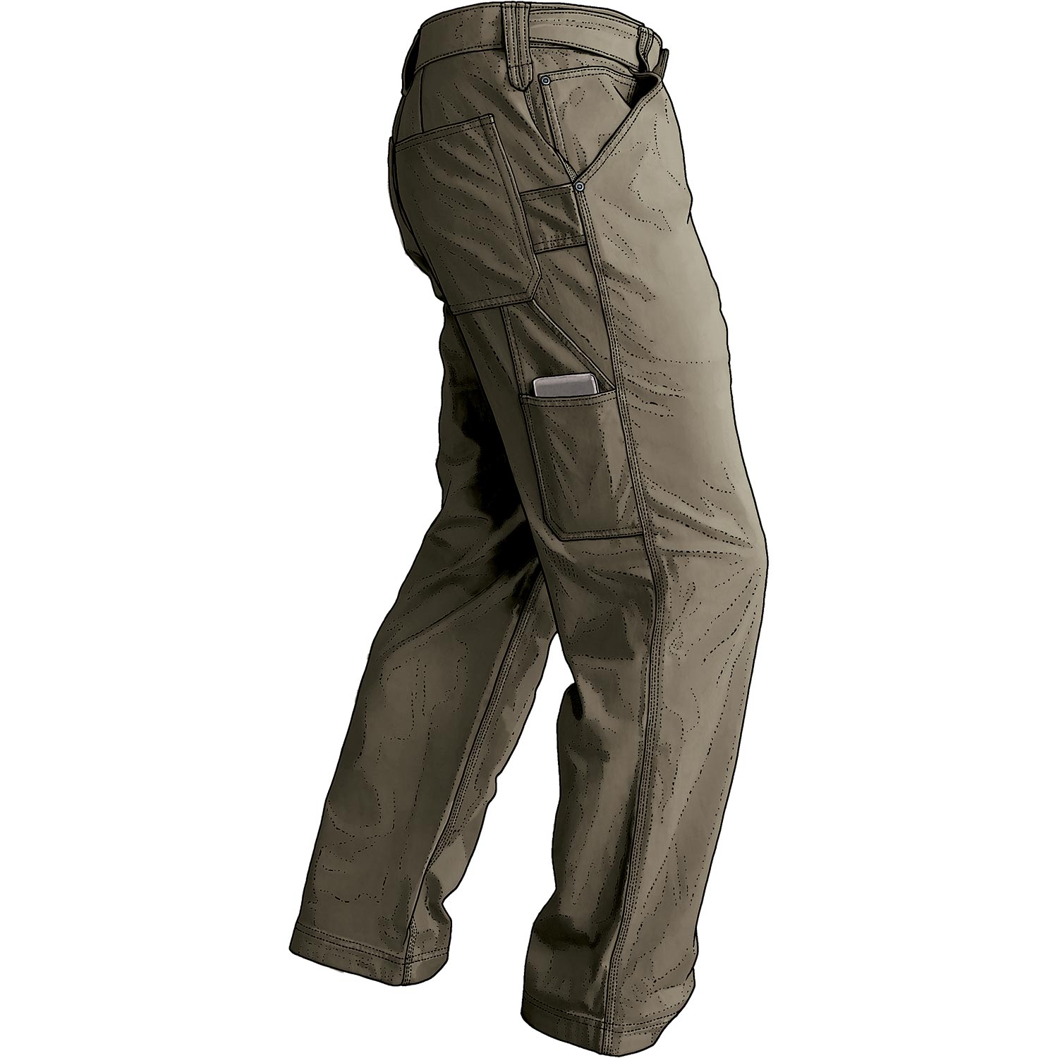 Men's DuluthFlex Fire Hose CoolMax Relaxed Fit Cargo Pants Duluth
