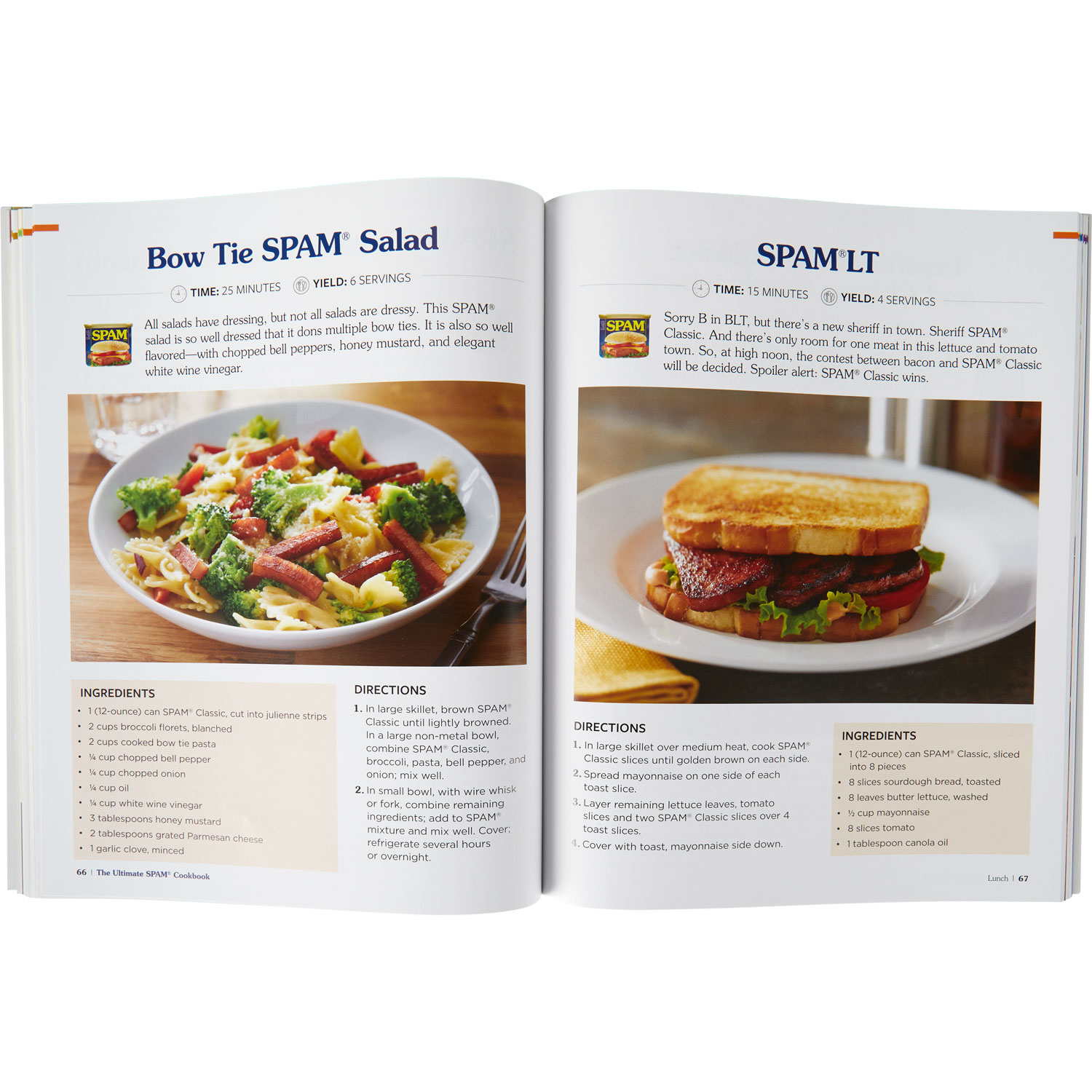 The Ultimate SPAM Cookbook