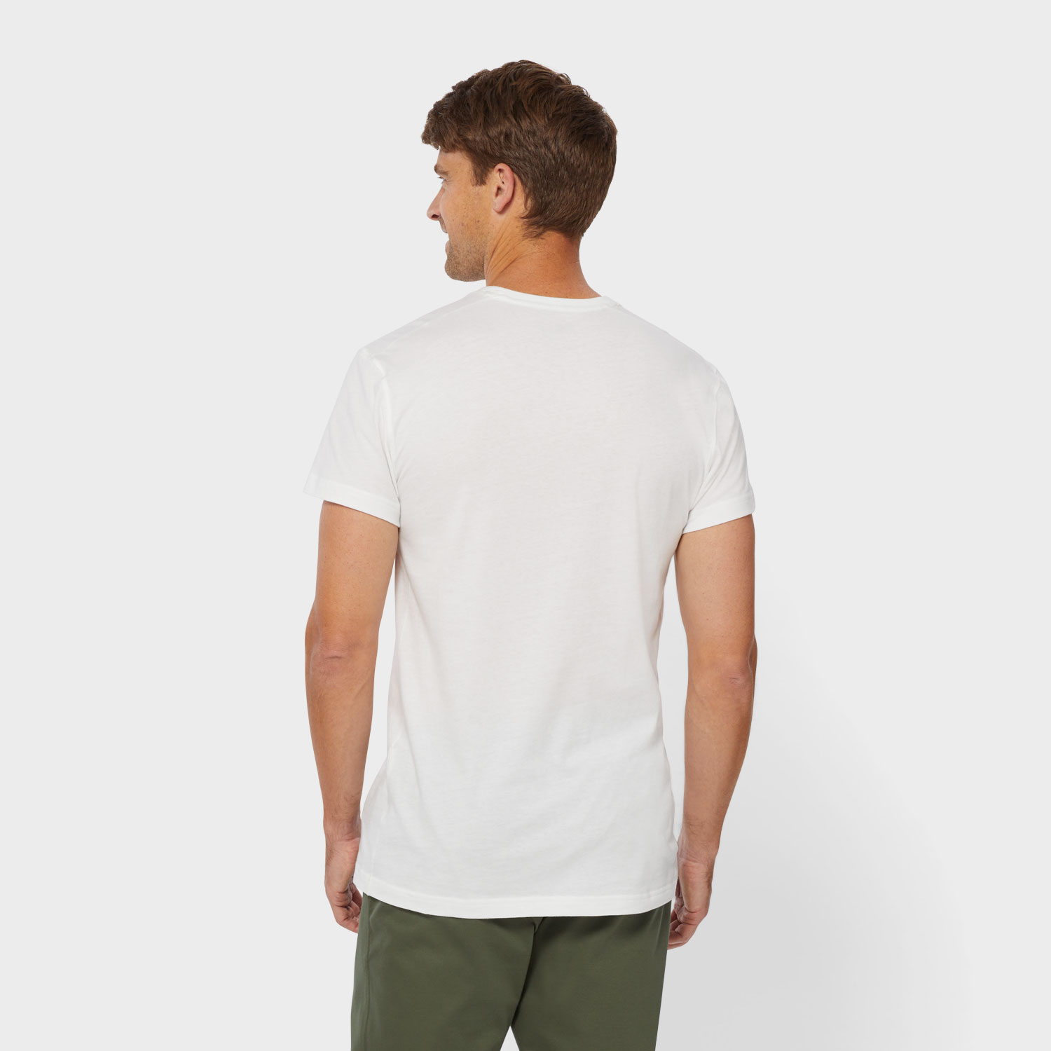 Men's Daily Cotton Crew Undershirt 3-Pack - image 2