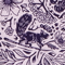 Blackberry Purple Squirrel Toile