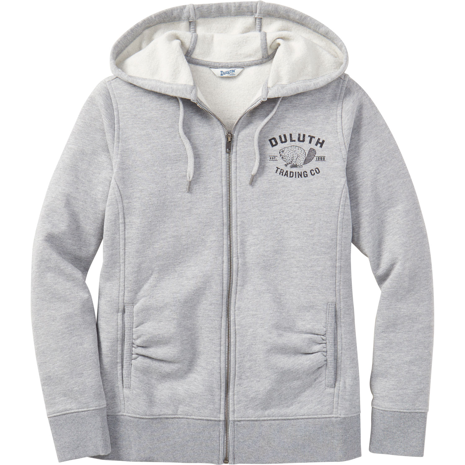 Women's Logo Zip Hoodie Sweatshirt