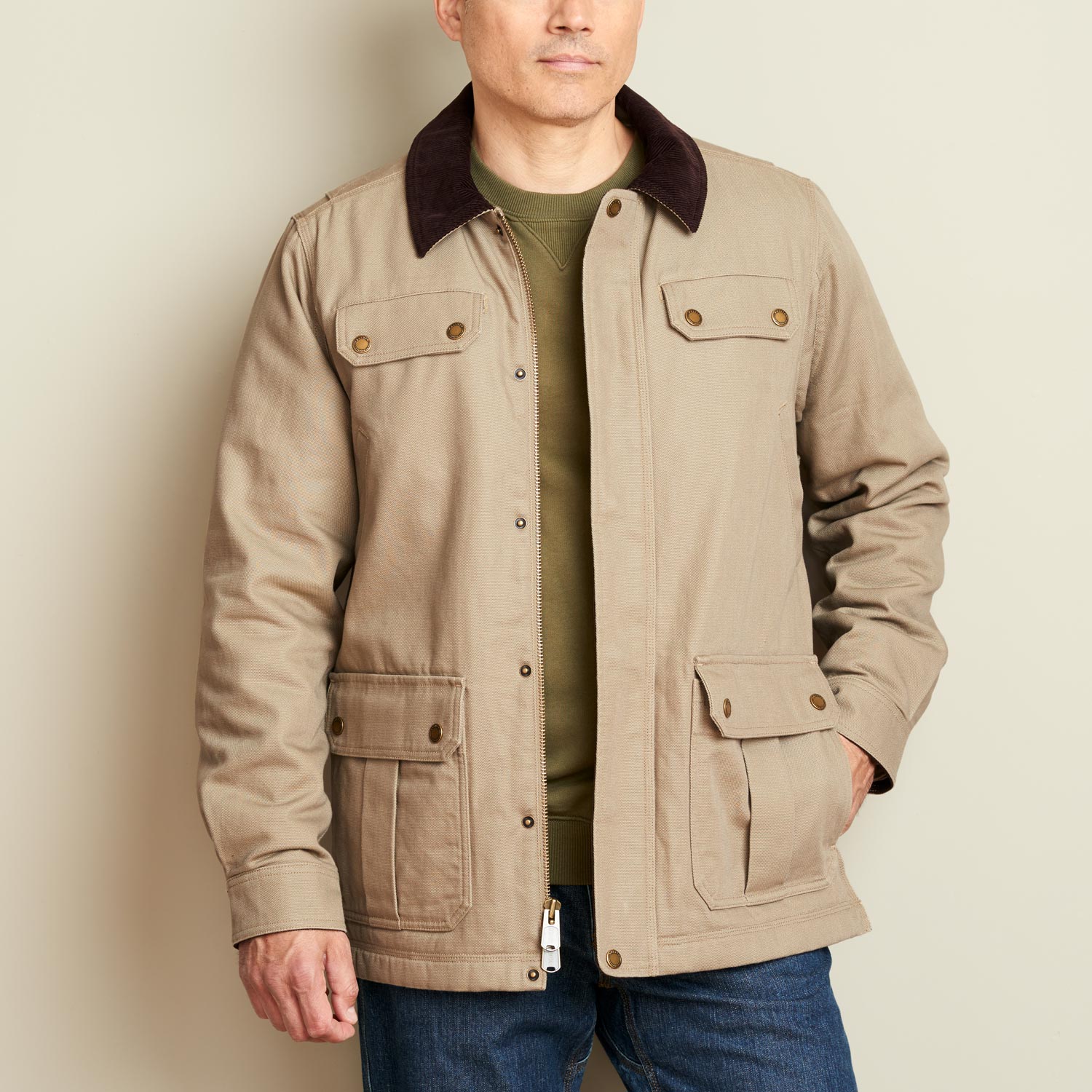 Men's Fire Hose Iron Range Field Coat | Duluth Trading Company