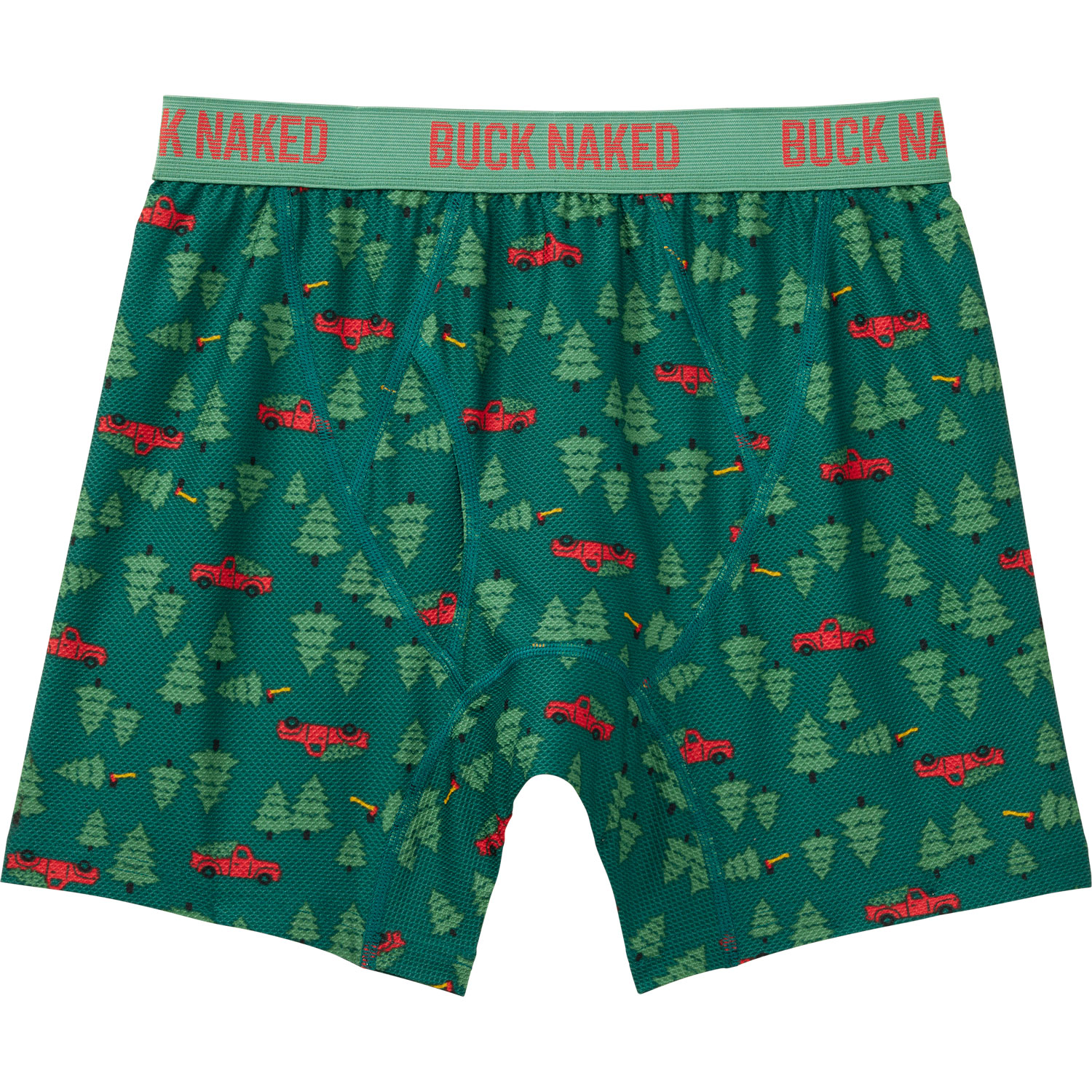 1 Pair Duluth Trading Buck Naked Boxer Brief in Pine Woods 76715