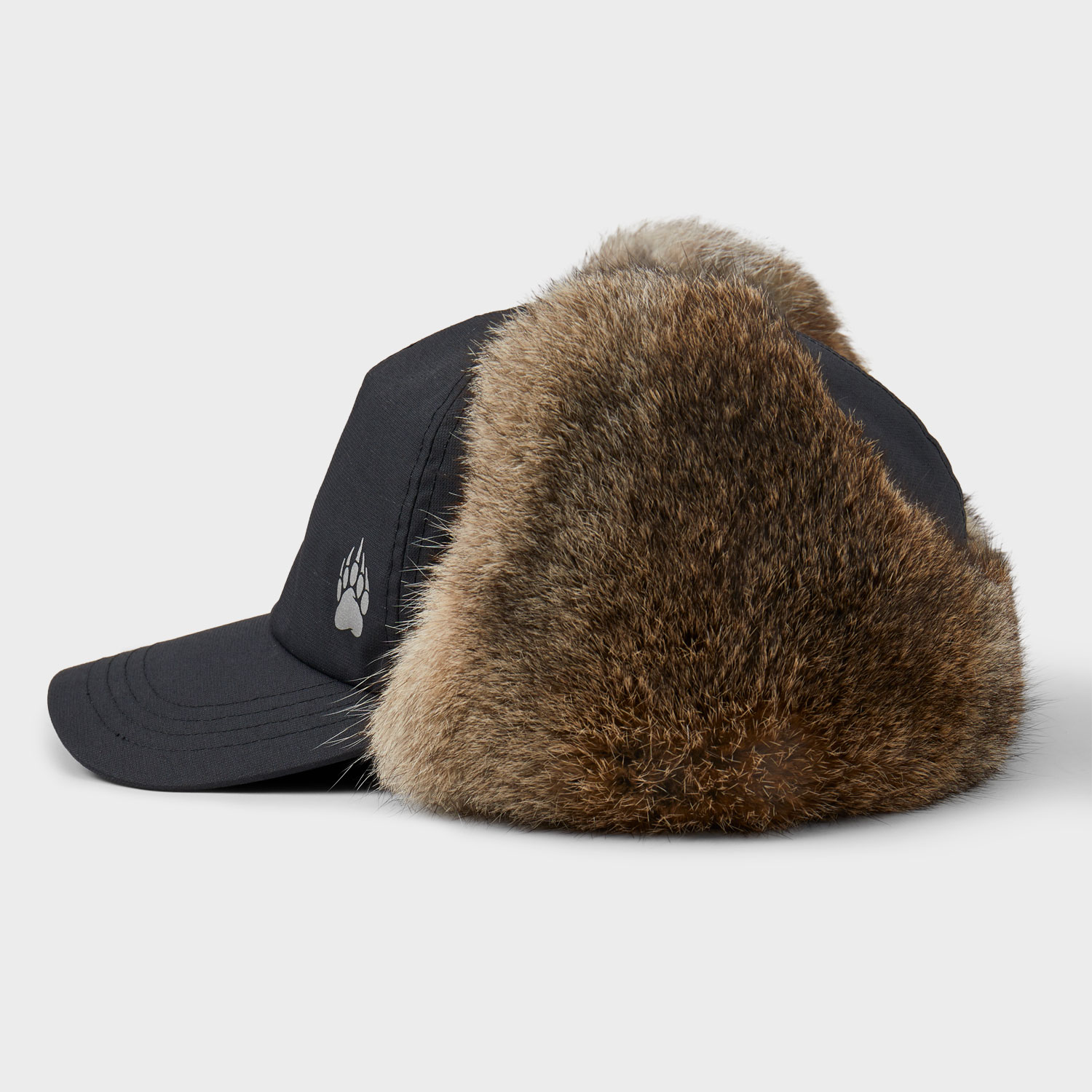 AKHG Ushanka Fur Ball Cap - image 3