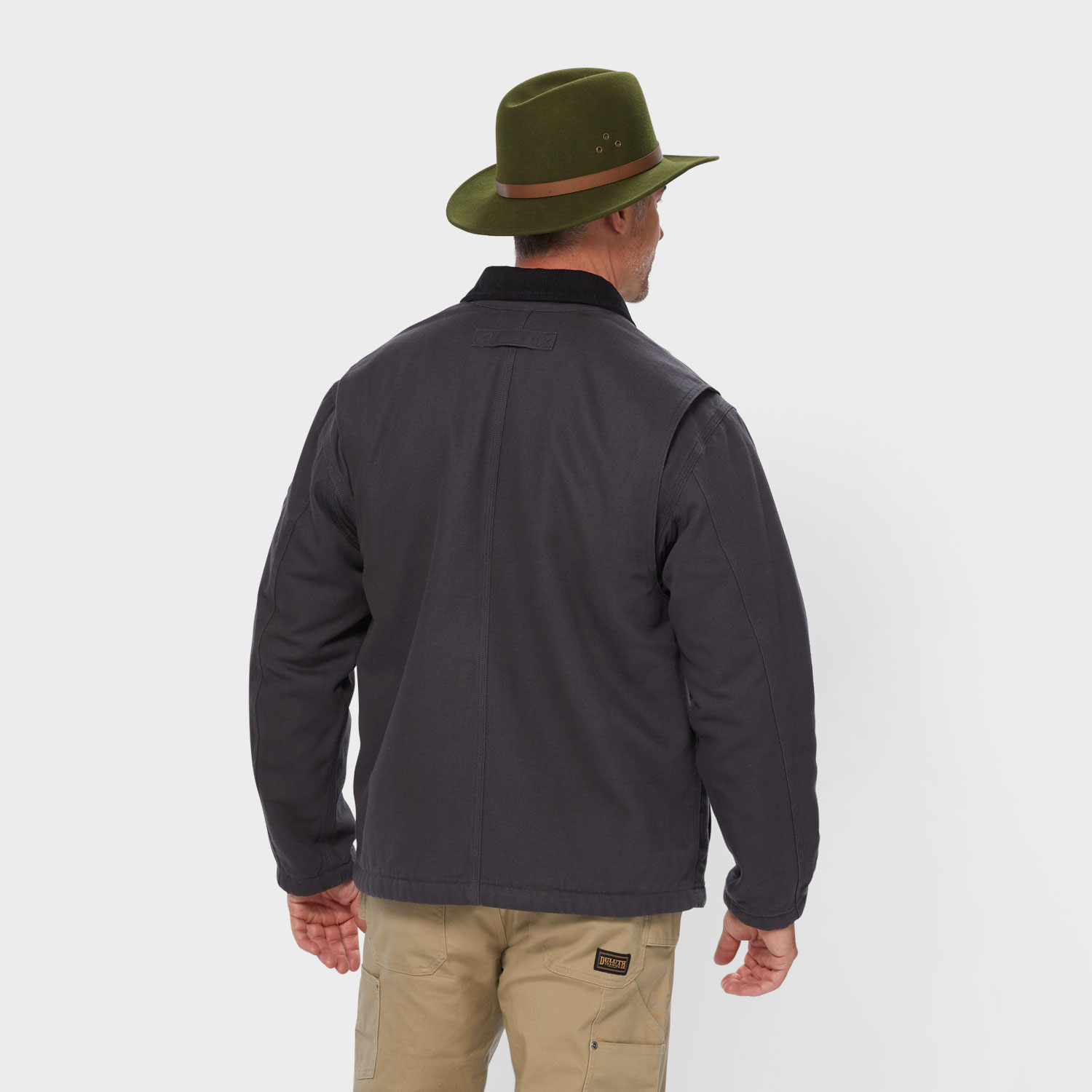 Men's Fire Hose Flannel-Lined Jacket - image 2