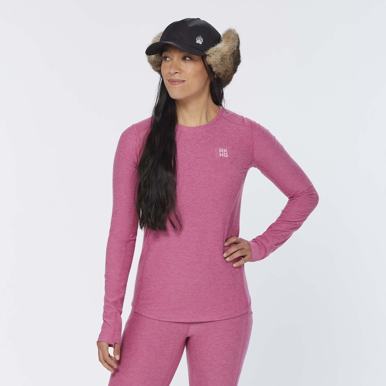 Women's AKHG Meltwater Long Sleeve Crew Shirt