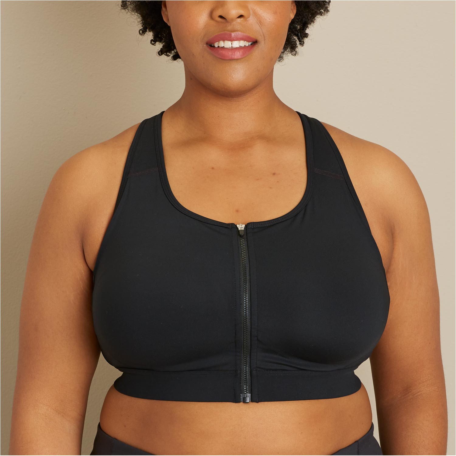 Duluth Trading Womens 2X Adjustable Black Sports Bra New with tags