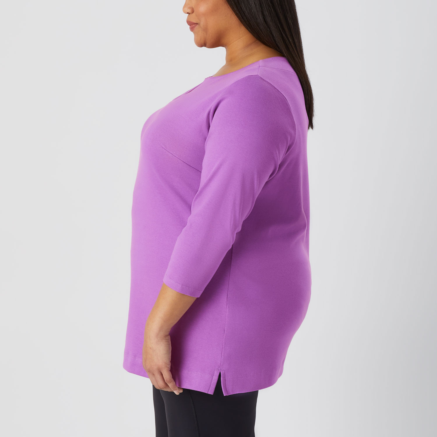 Women's Plus Longtail T Tunic - image 3
