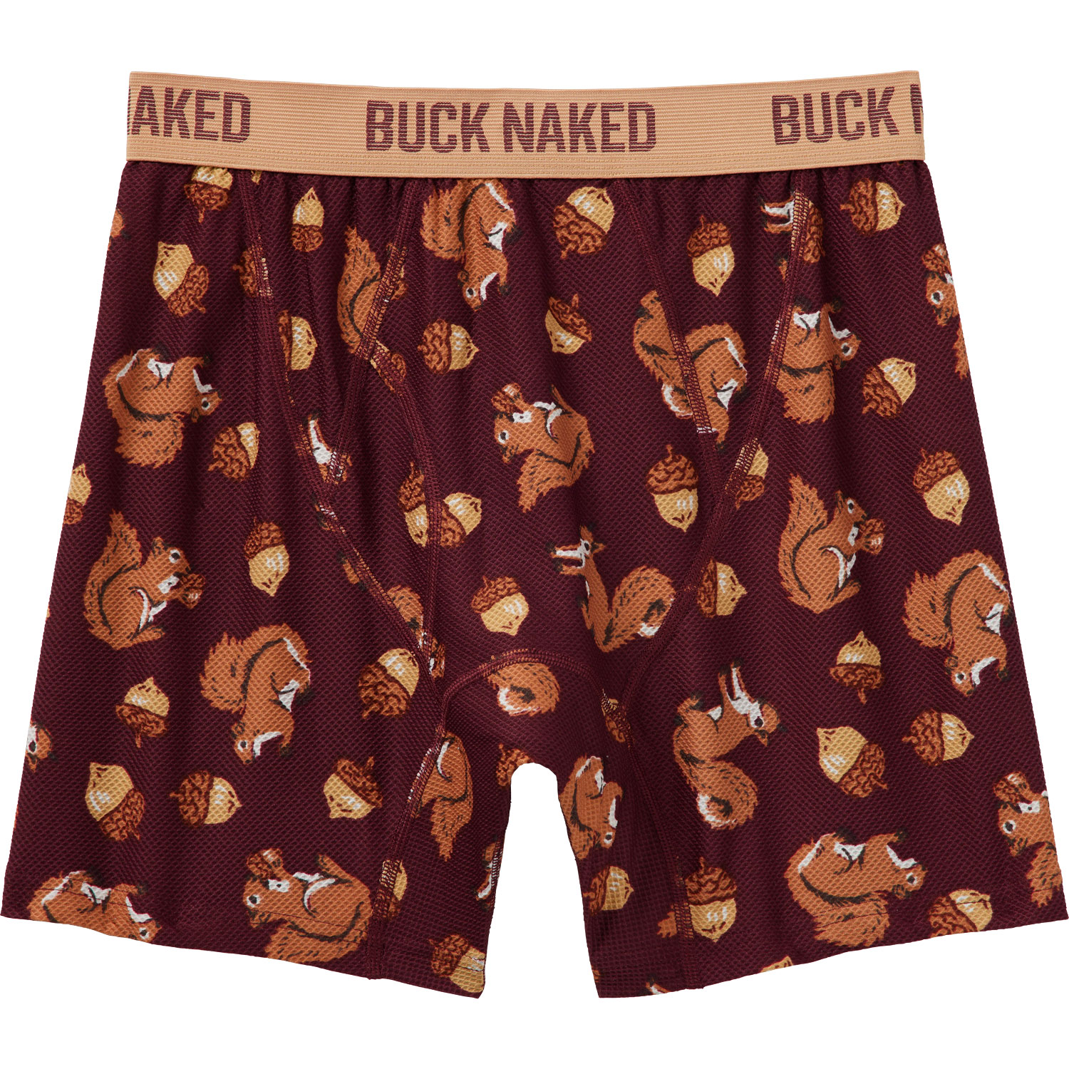 Men's Buck Naked Pattern Boxer Briefs | Duluth Trading Company