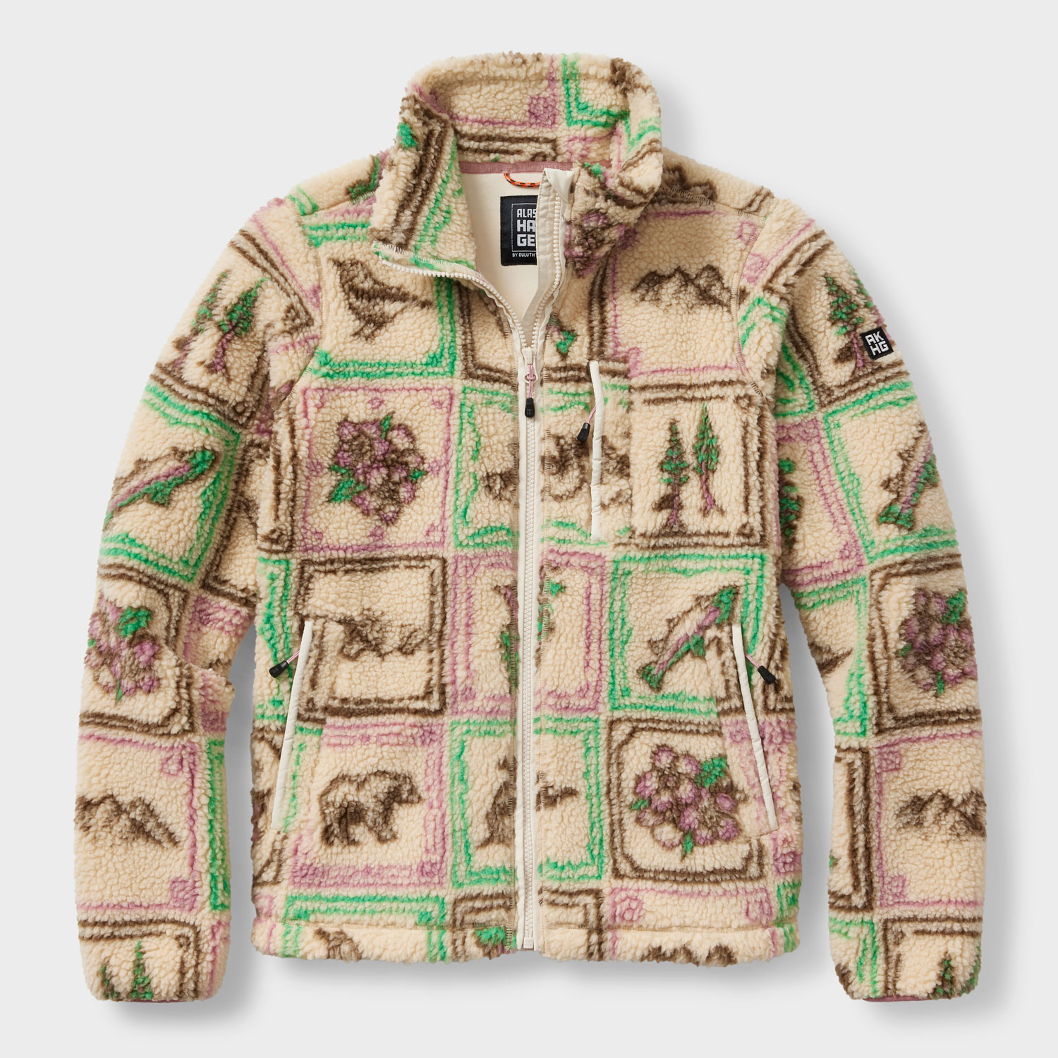 Women's AKHG Kindler Pile Fleece Full Zip Jacket | Duluth Trading