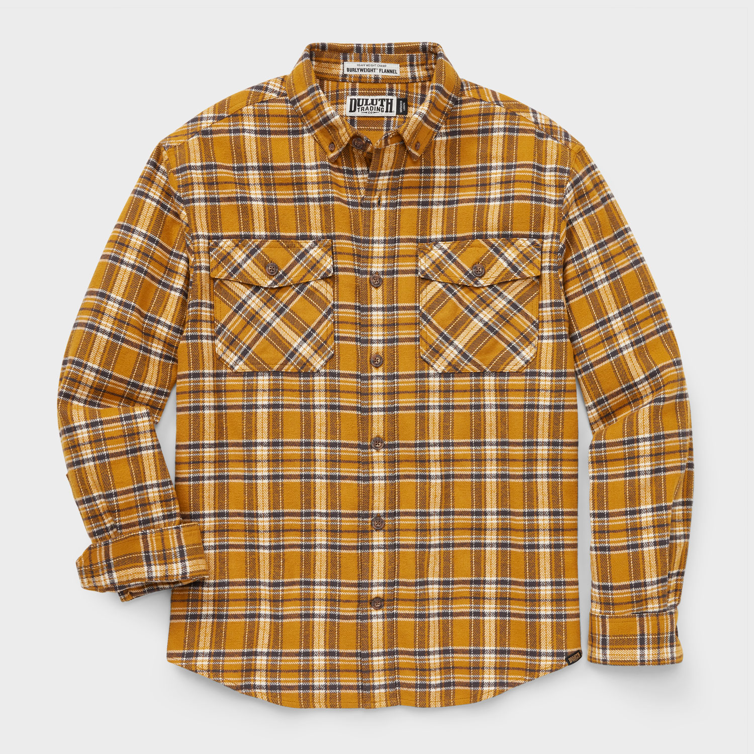 Duluth Trading Company Burly Flannel Shirt