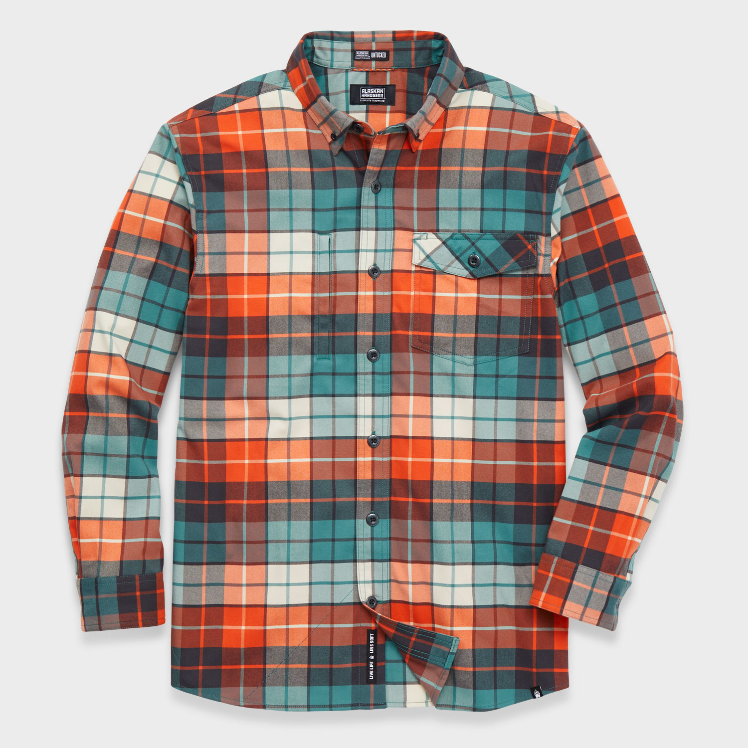Men's AKHG Boar's Nest Flannel Standard Fit Shirt | Duluth Trading