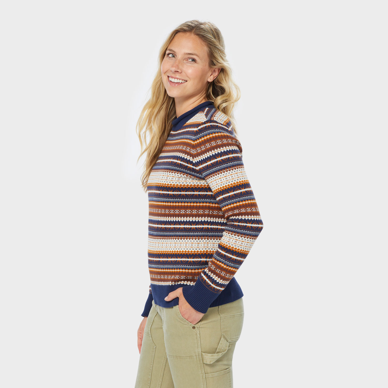 Women's Shore Leave Fair Isle Sweater - image 3