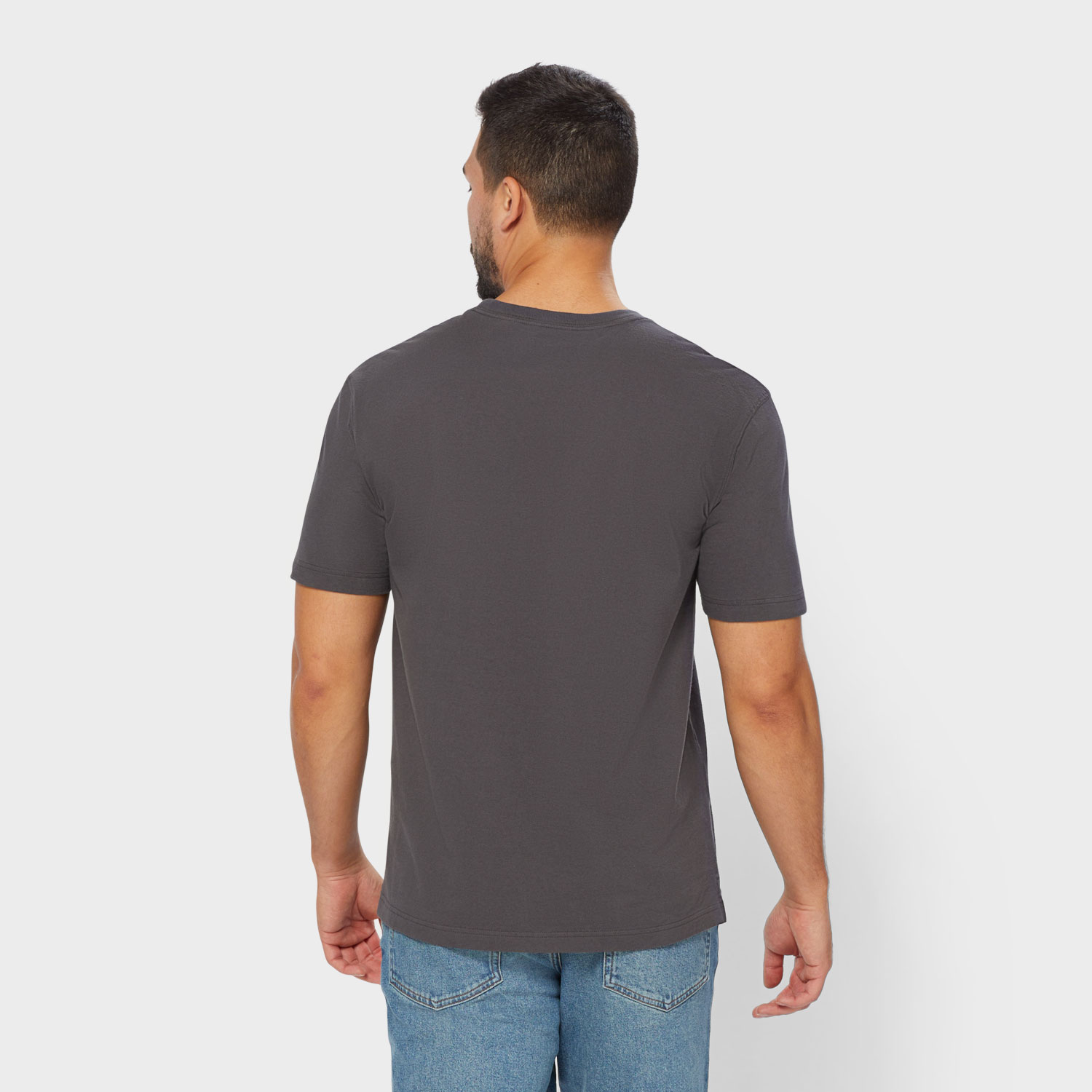 Men's Un-Longtail T Standard Fit Short Sleeve Logo T-Shirt