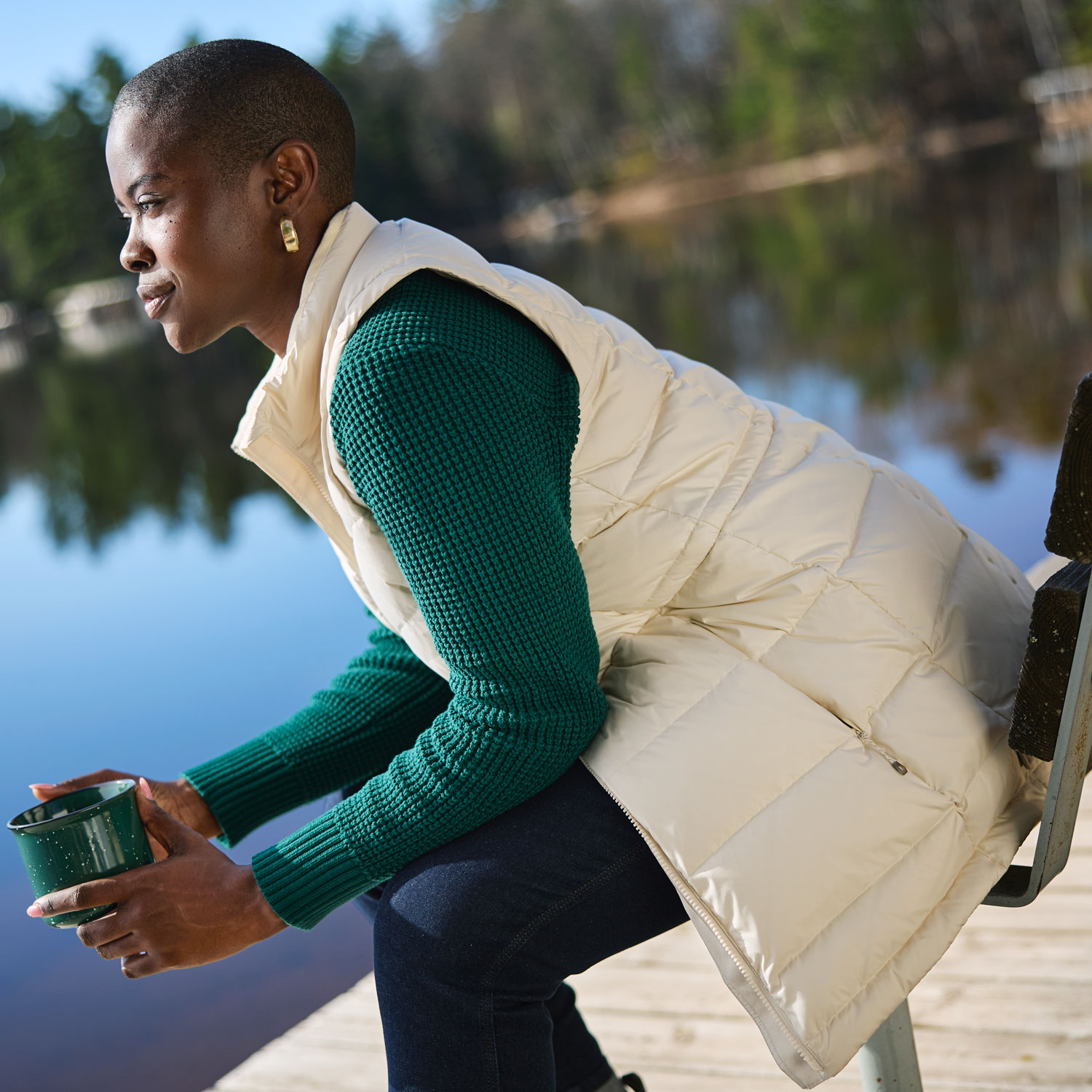Women's Cold Reliable Long Vest - image 4