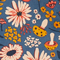 Navy Fall Floral
