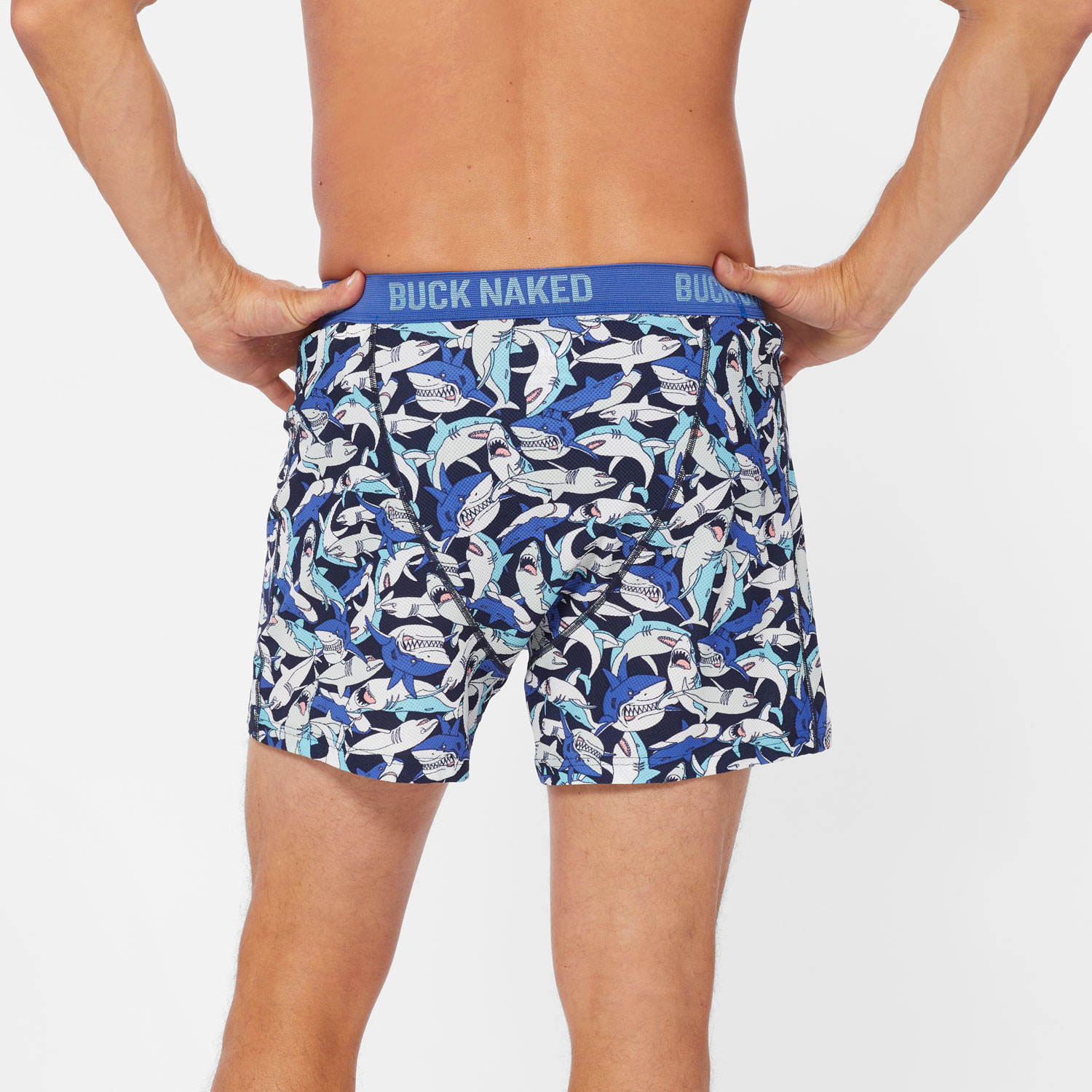 Men's Buck Naked Pattern Boxers