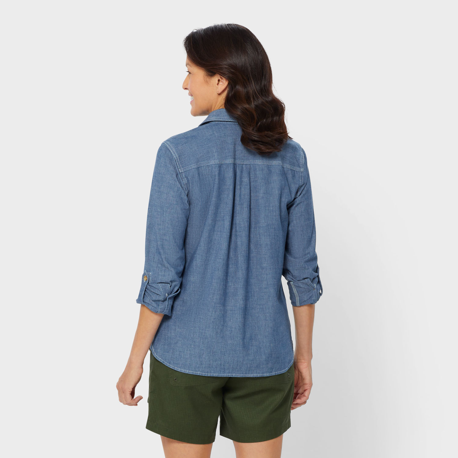 Women's COOLMAX Chambray Shirt - image 2