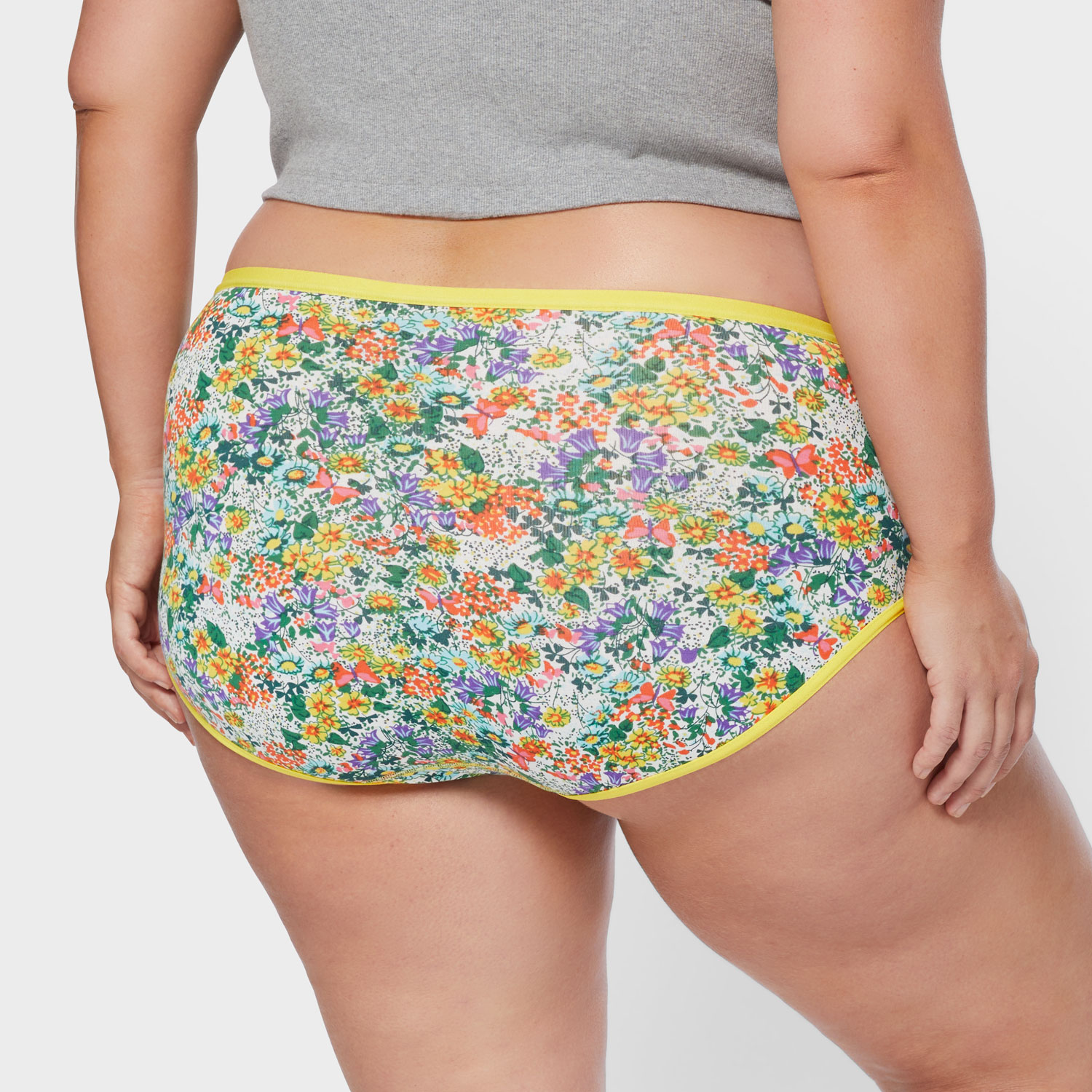 Women's Plus Free Range Organic Cotton Briefs 3-Pack - image 2