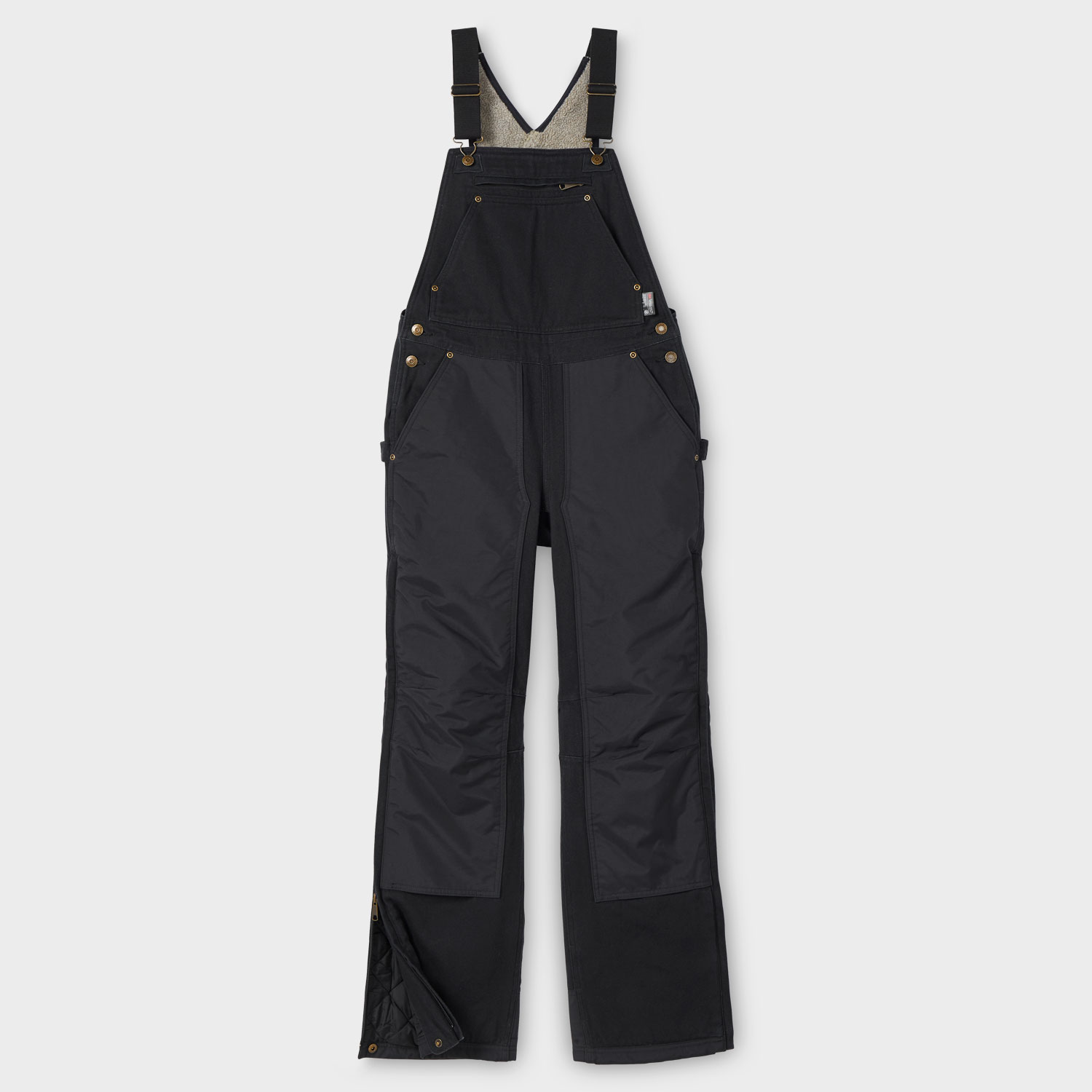Women's Superior Fire Hose Insulated Bib Overalls Duluth Trading Company