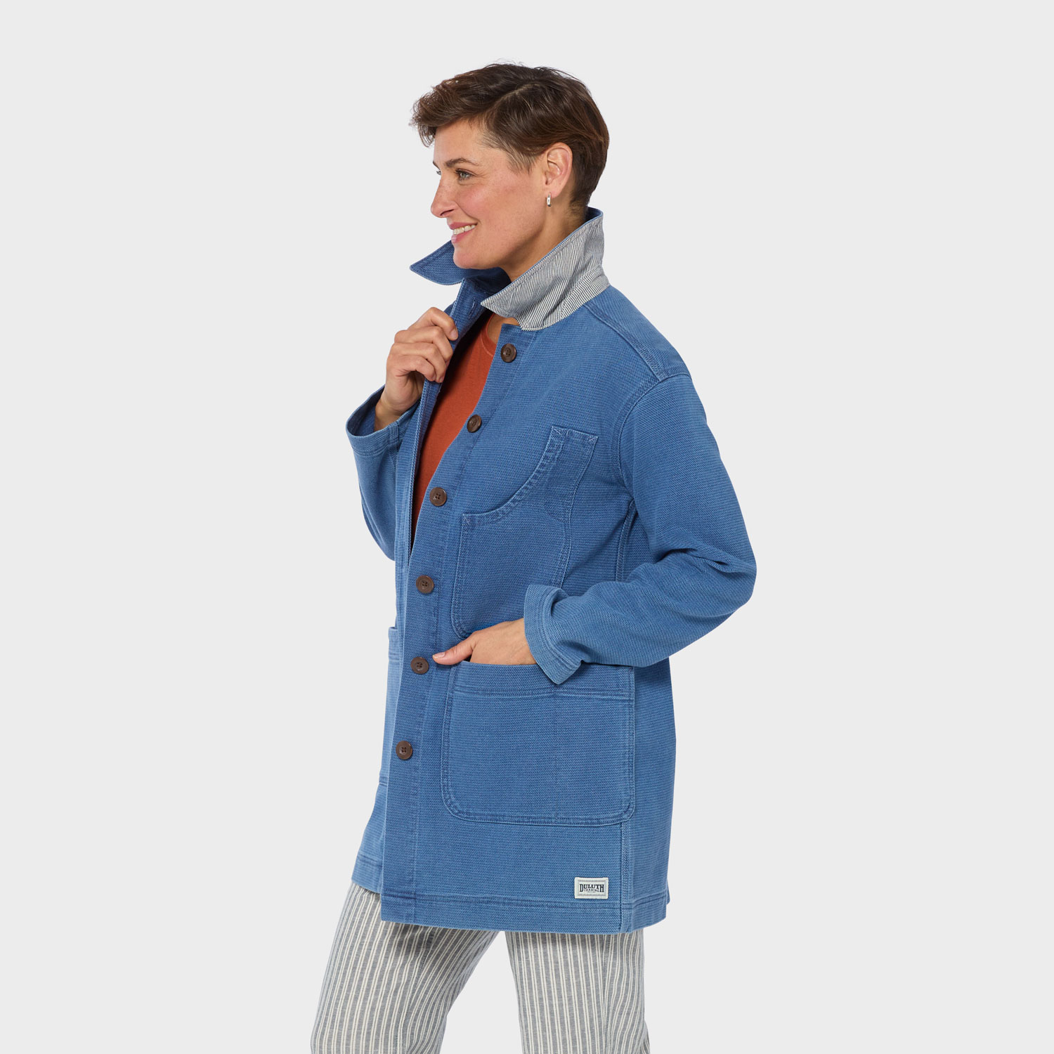 Women's Indigo Chore Duster