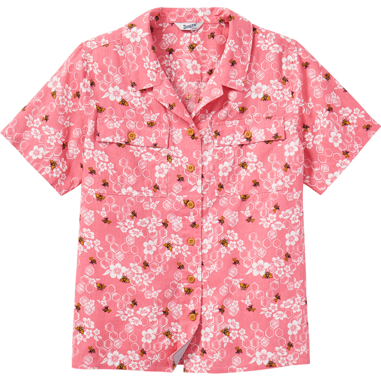 Women's Plus Artisan Hemp Untucked Camp Shirt Duluth Trading Company